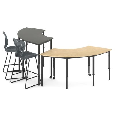 SmarTable Crew Single Sit Stand Table