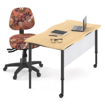 SmarTable Twist Height Adjustable Teacher Table
