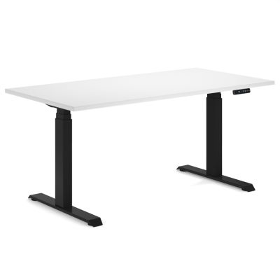 Ascendo Plus Single Sided Electronic Height Adjustable Sit Stand Desk - 900mm Deep