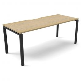 AEON Profile Leg Single Sided Desk - One Person| BFX Furniture