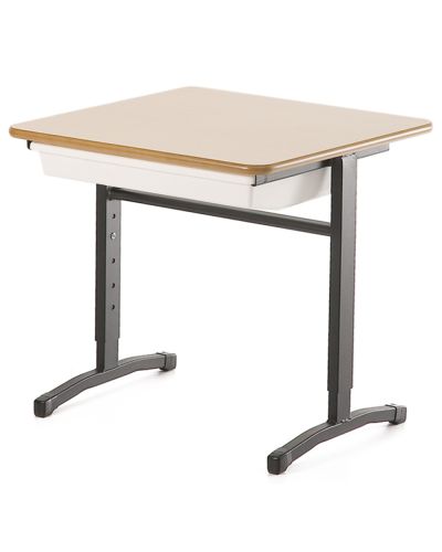 Adjustable Height Single Student Desk