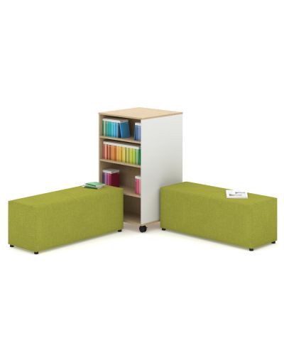 Cush-N Straight 2 Seater Ottoman 