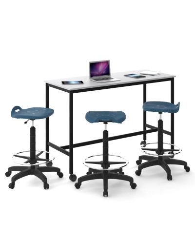 Dynami Drafting Student Chair - Low Back