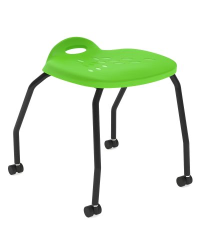 Dynami Apex 4 Point Student Chair - Low Back - Juice Green