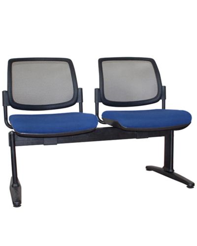 Malmo Mesh Back Visitor Beam Seat - 2 Seater