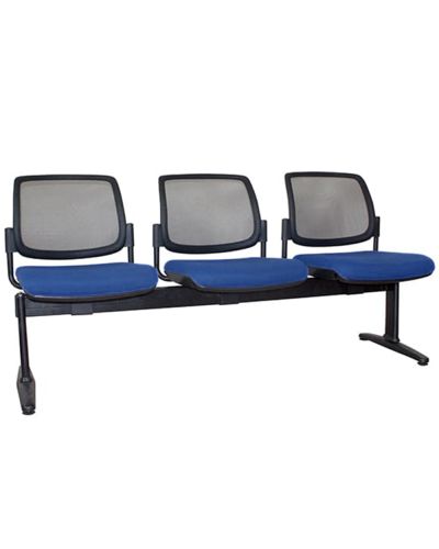 Malmo Mesh Back Visitor Beam Seat - 3 Seater