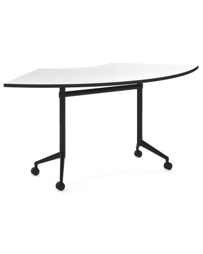 Mars Curve Mobile Flip Top Table