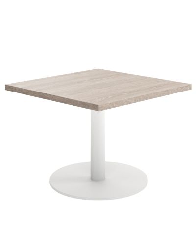 Disc Base Square Coffee Table