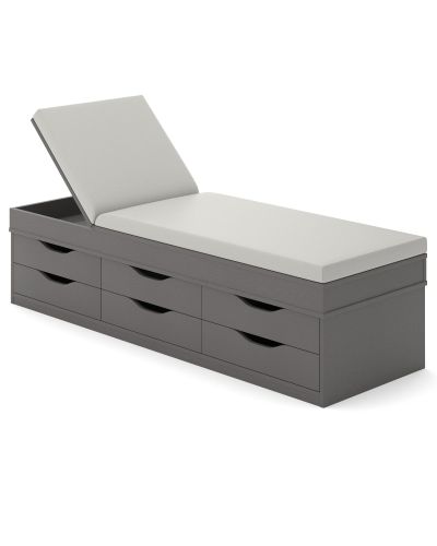 Sick Bay Bed with 6 Drawers - Melamine