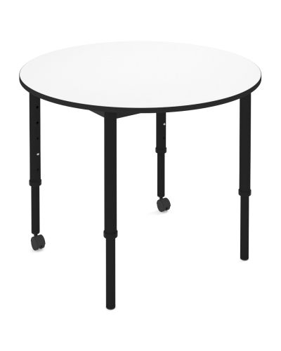 SmarTable Crew Round Height Adjustable School Table