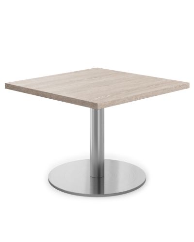 Disc Base Square Coffee Table