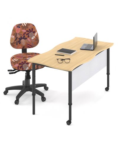 SmarTable Twist Height Adjustable Teacher Table