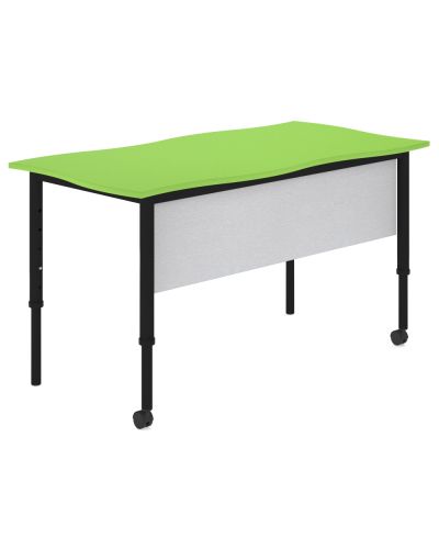 Smartable Twist Teachers Table - Height Adjustable - Juice