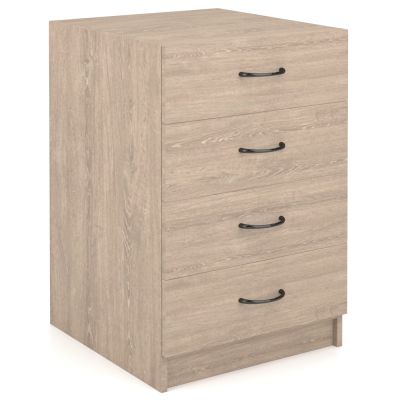 Commercial Fixed Pedestal - 4 Pen Drawers