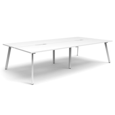 Eternity Double Sided Desk - Four  Person