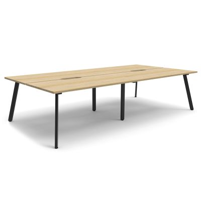 Eternity Double Sided Desk - Four  Person