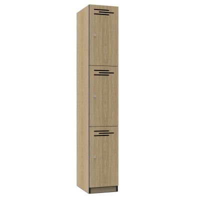 Aeon Melamine  Locker - 3 Door