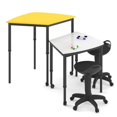 SmarTable Nexus Link Height Adjustable Sit Stand Student Table