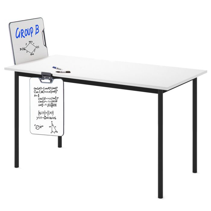 nexus rectangle fixed polarwhite with activity whiteboard 2